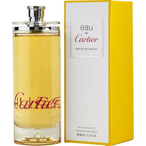 eau de cartier zeste de soleil cartier|cartier fragrance 2001.